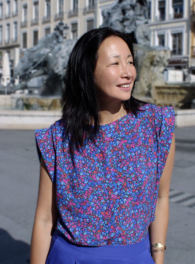 Tissu popeline viscose Capri - Imprimé en France