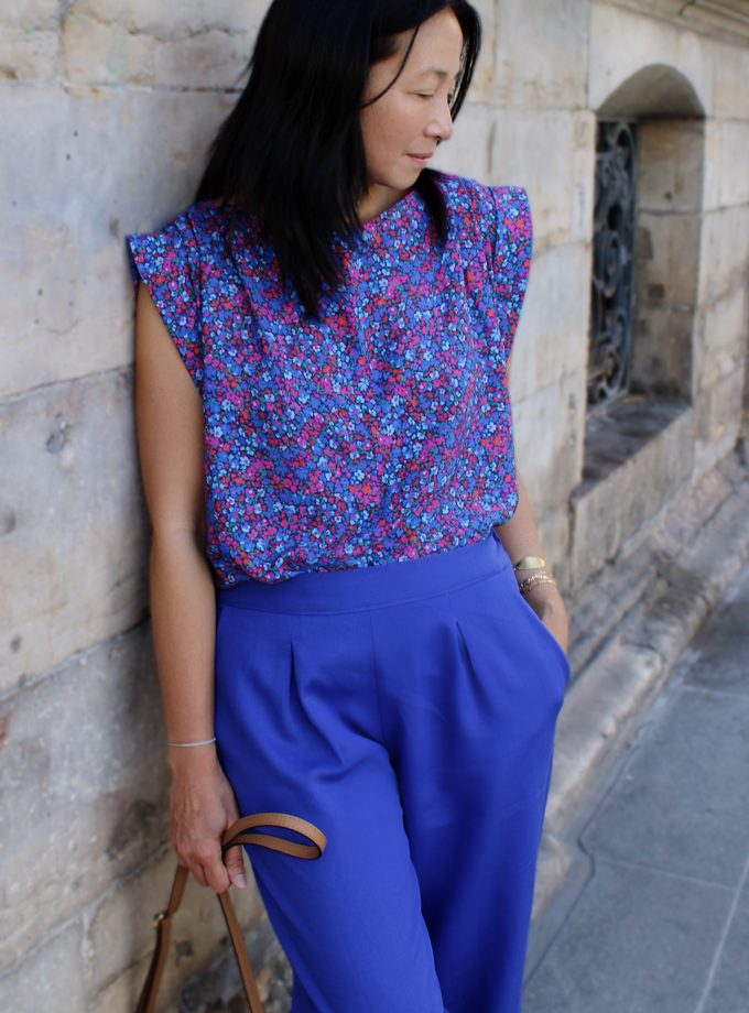 Tissu popeline viscose Capri - Imprimé en France