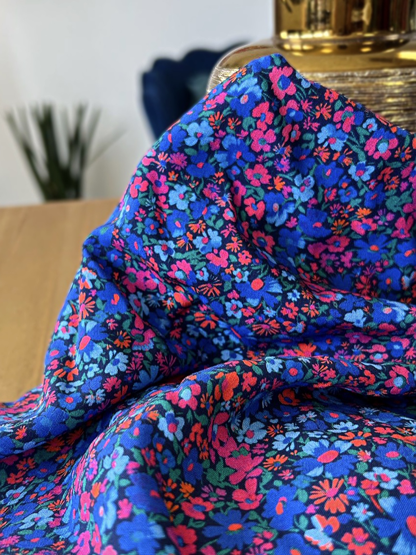 Tissu popeline viscose Capri - Imprimé en France – Image 9