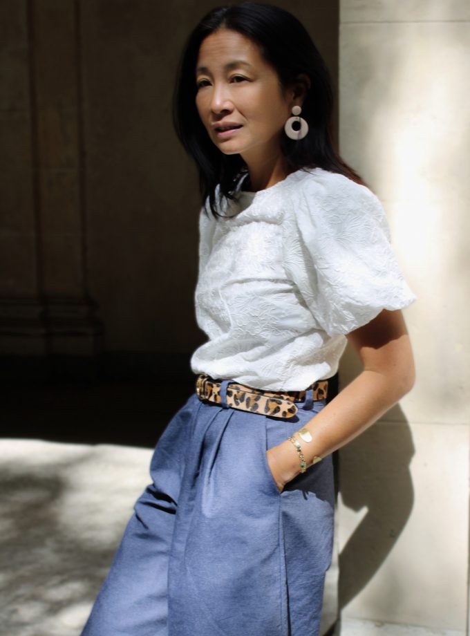 Tissu denim jean bleu