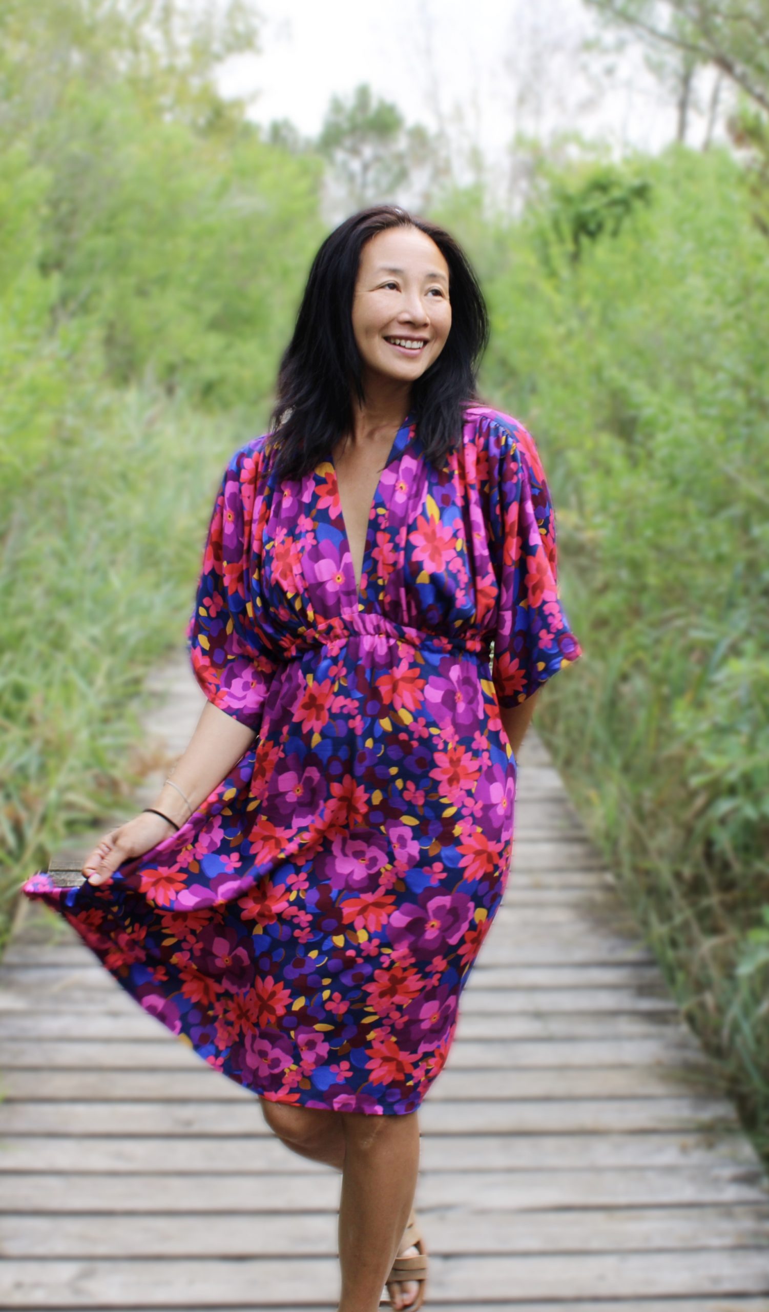 Tissu twill viscose EDEN - Imprimé en France