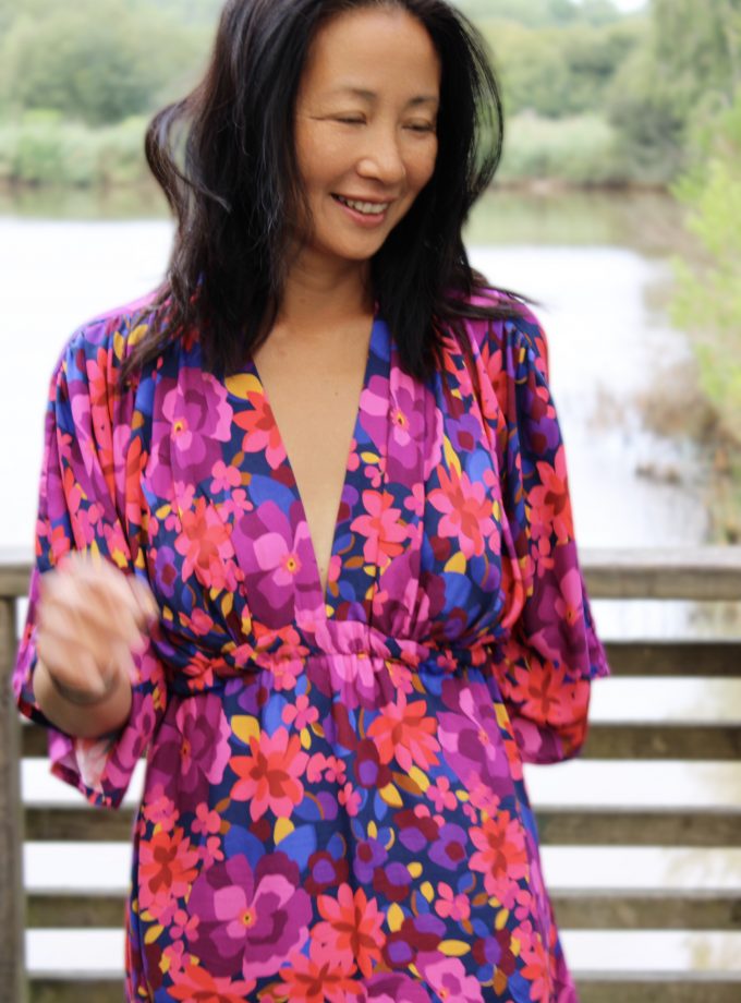 Tissu twill viscose EDEN - Imprimé en France