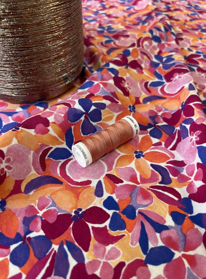 Fil à coudre "corail" - Fabriqué en France