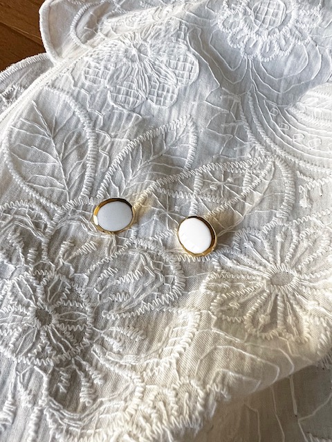 Tissu broderie anglaise coton Mila