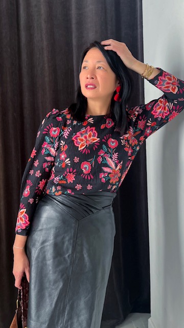 Tissu viscose flammée KALYA - Imprimé en France