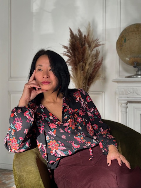 Tissu viscose flammée KALYA - Imprimé en France