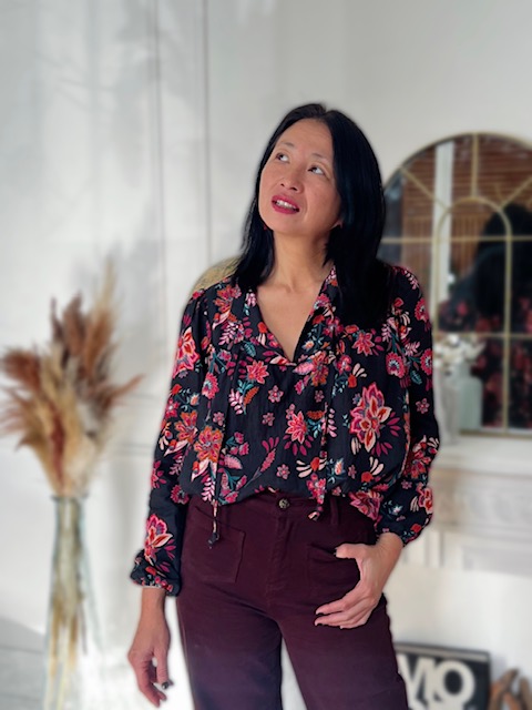 Tissu viscose flammée KALYA - Imprimé en France