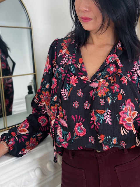 Tissu viscose flammée KALYA - Imprimé en France