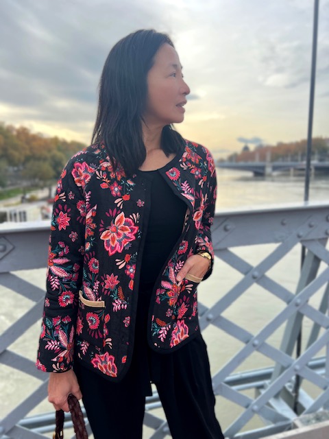 Tissu viscose flammée KALYA - Imprimé en France