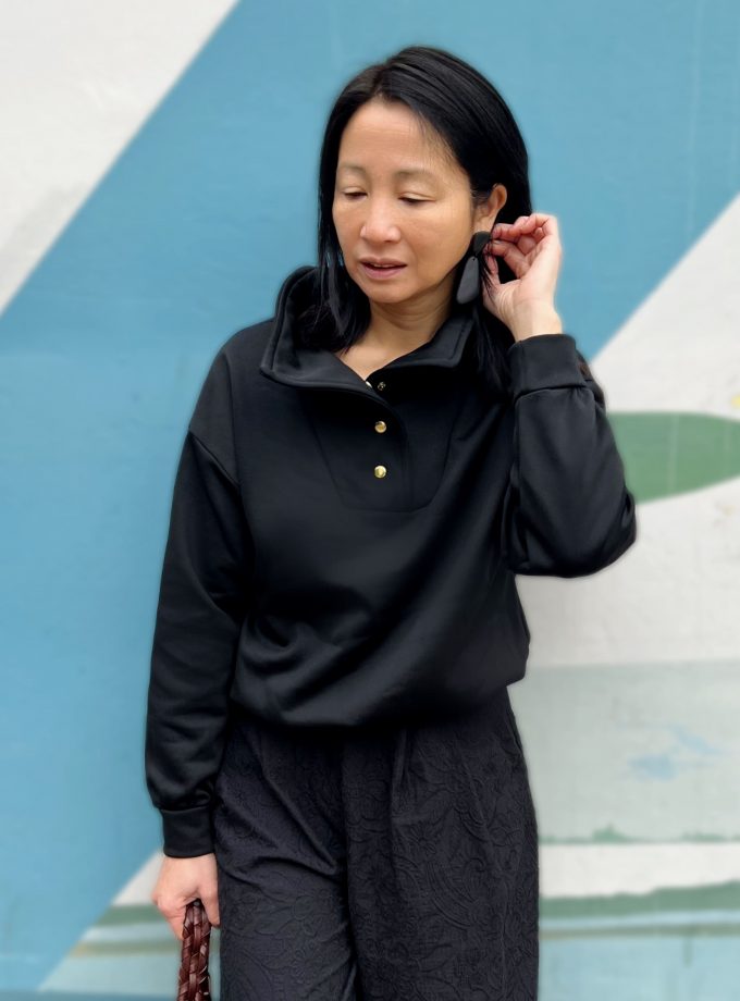 Tissu jersey molletonné, envers polaire