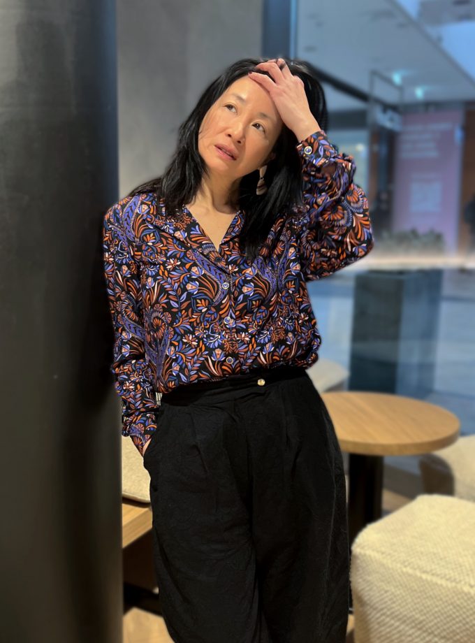 Tissu crêpe viscose Olivia - Imprimé en France