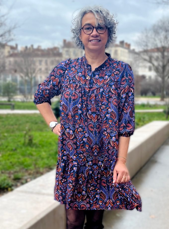 Tissu crêpe viscose Olivia - Imprimé en France