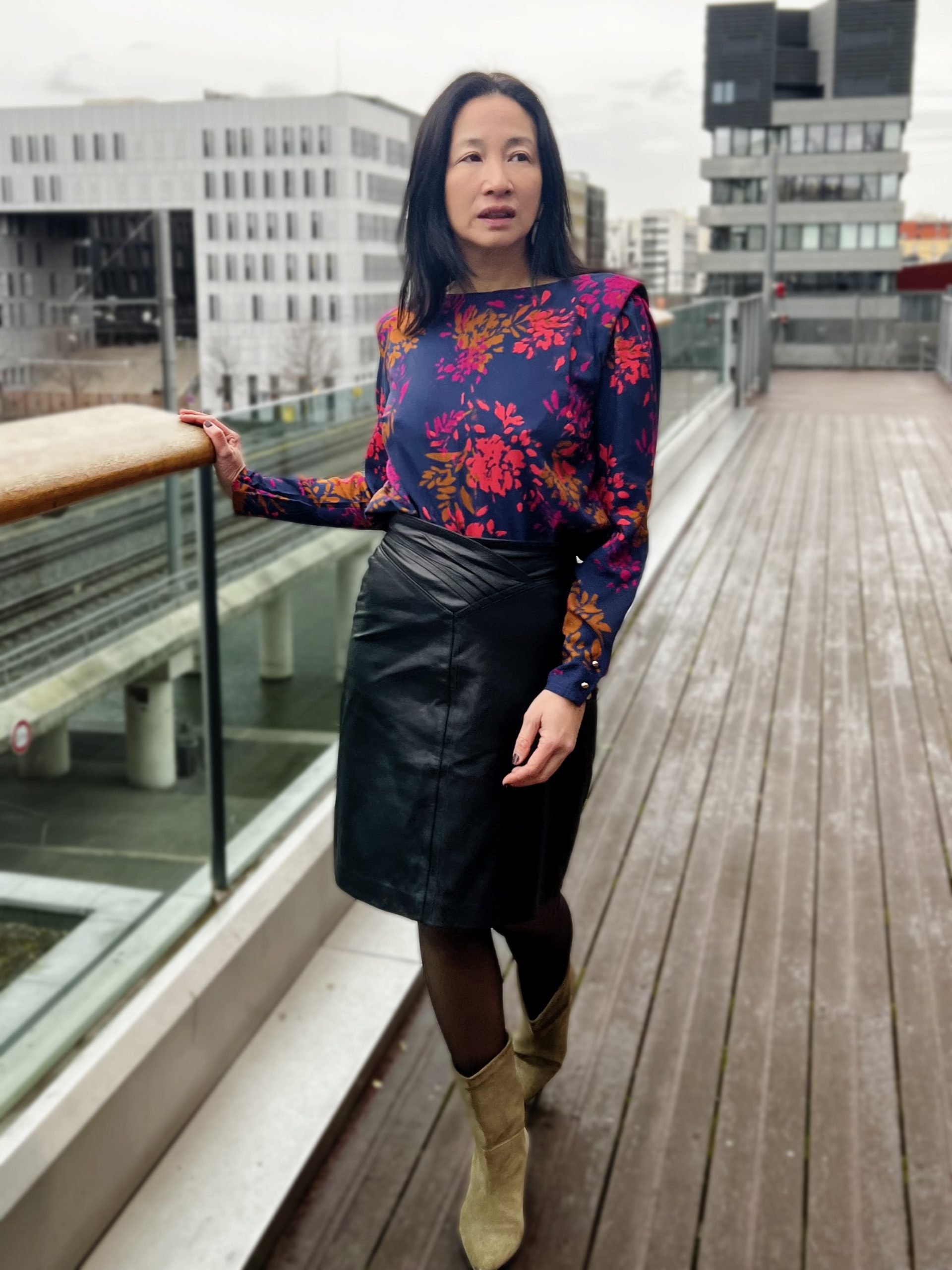 Tissu twill viscose Elena - Imprimé en France – Image 9