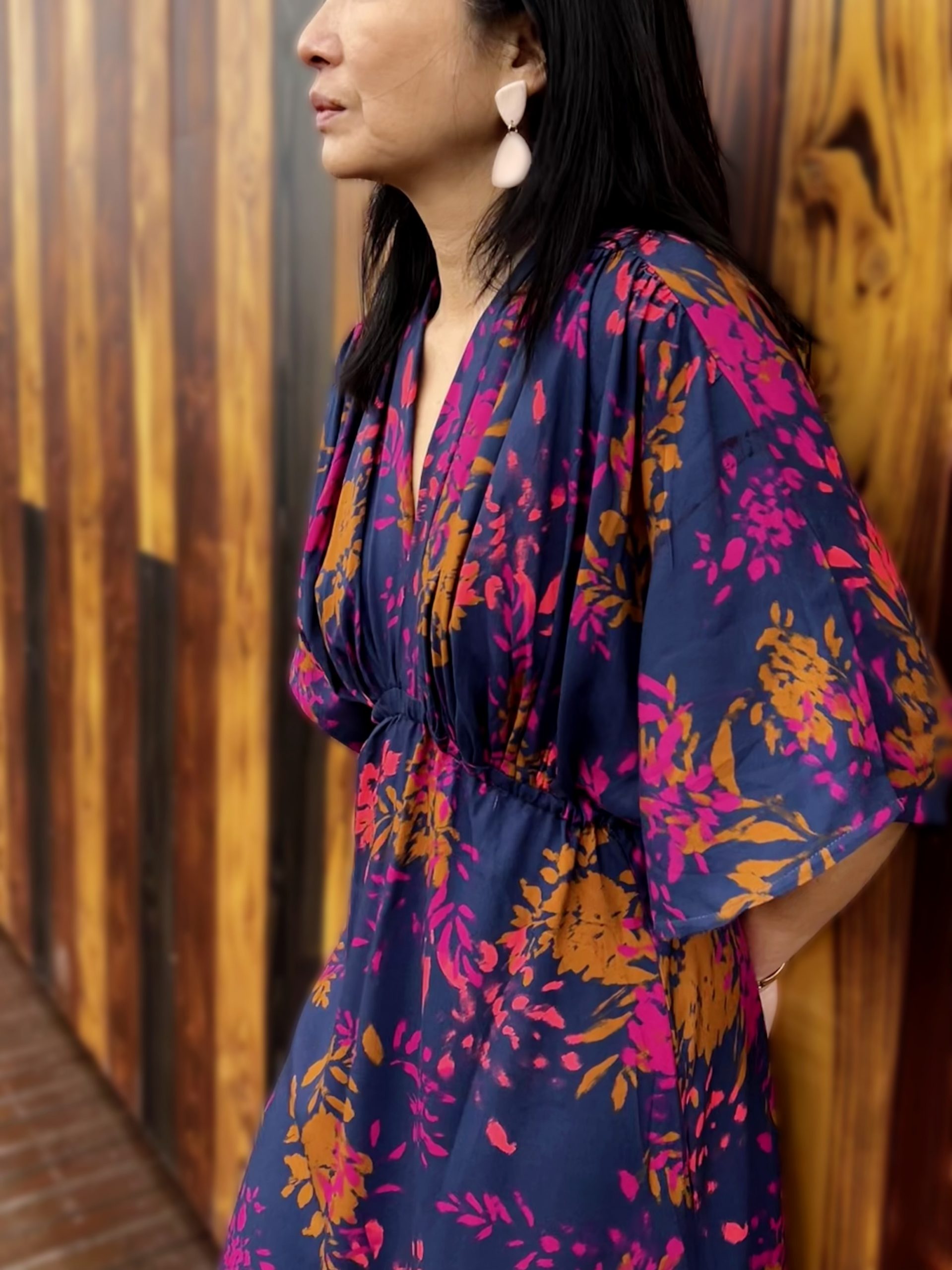 Tissu twill viscose Elena - Imprimé en France – Image 2