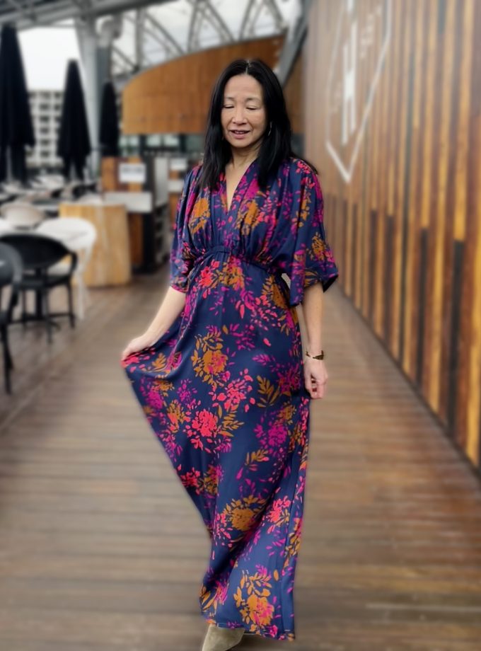 Tissu twill viscose Elena - Imprimé en France