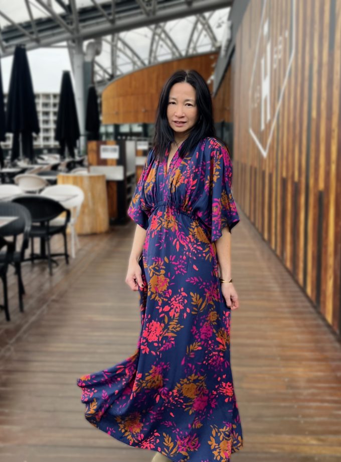 Tissu twill viscose Elena - Imprimé en France