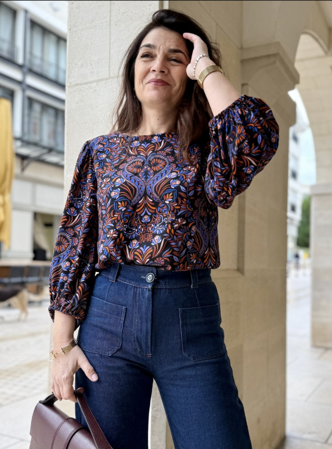 Patron de couture Blouse - Robe Dahlia - Clematisse pattern