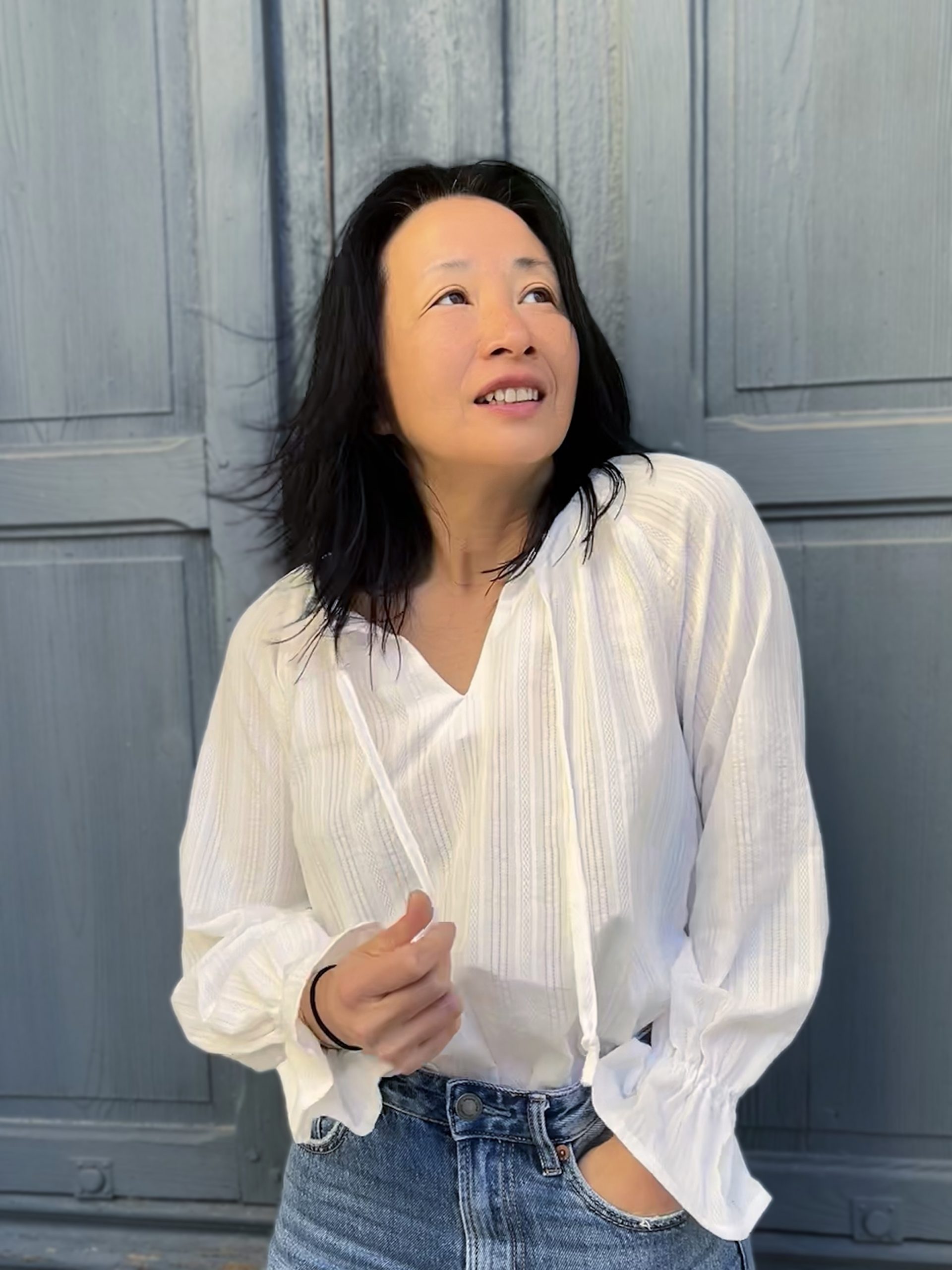 Patron couture blouse Ella by Clématisse pattern + tissu broderie Iris 100% coton – Image 6