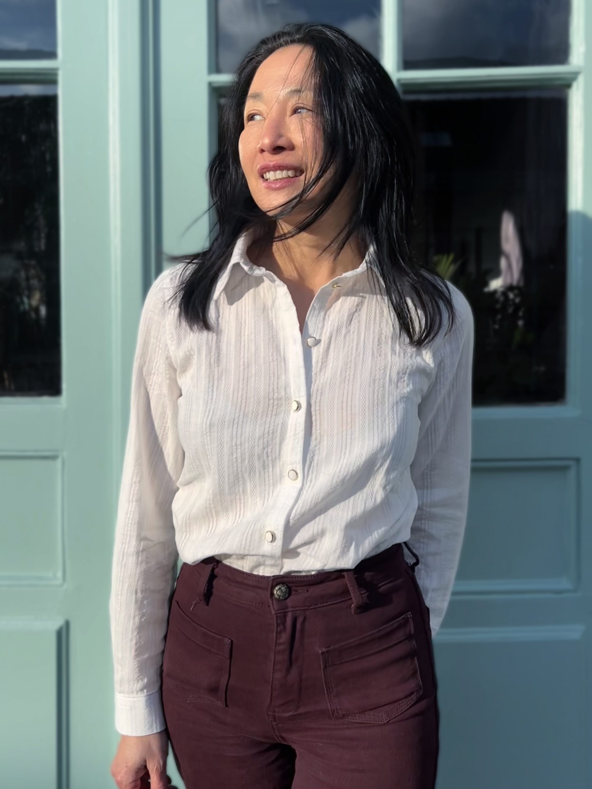 Tissu broderie Iris -100% coton – Image 13