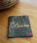 Etiquette à coudre Divine Léopard Kaki - Tissée en France
