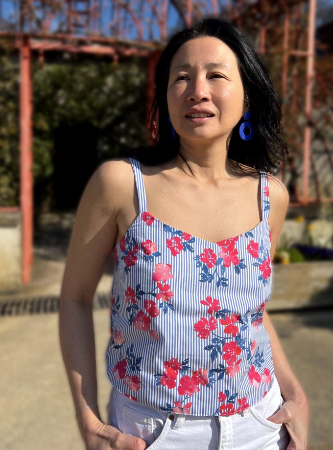 Tissu rayures coton Siena - Imprimé en France