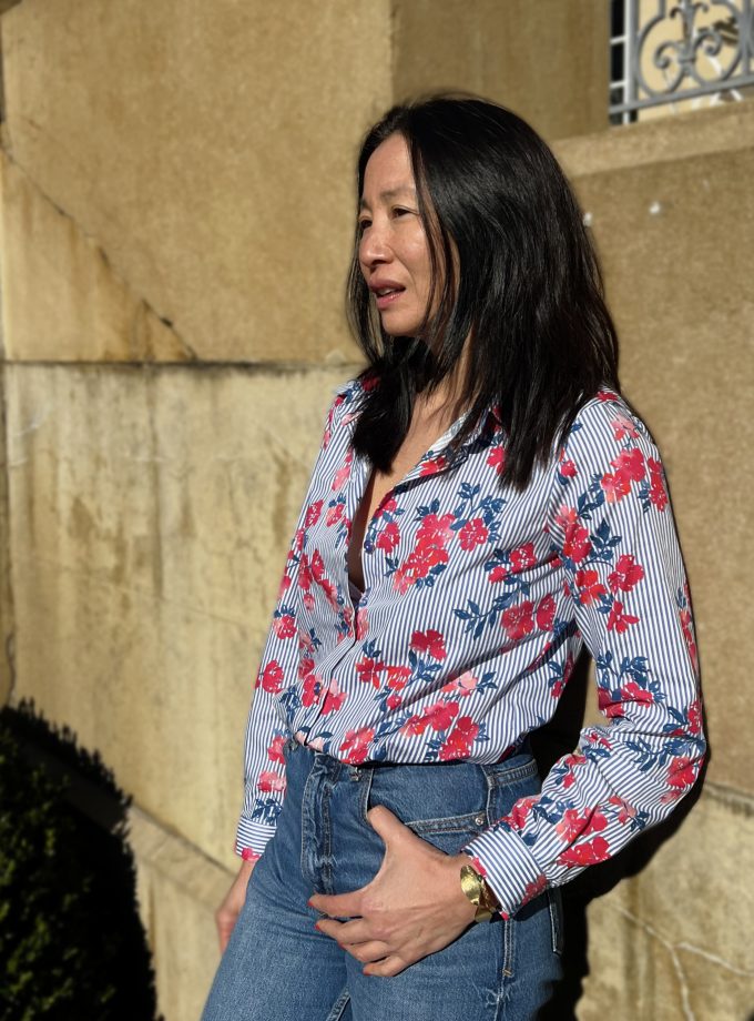 Tissu rayures coton Siena - Imprimé en France