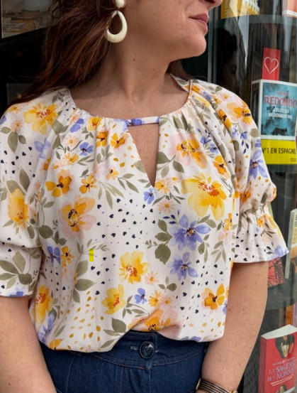 Tissu crêpe viscose Mélia - Imprimé en France