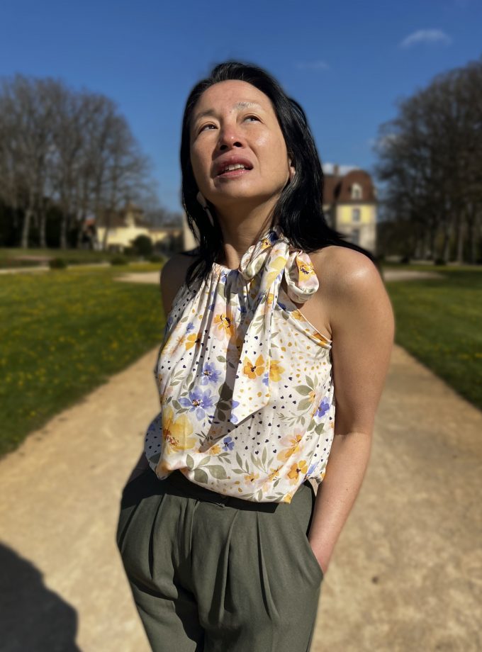 Tissu crêpe viscose Mélia - Imprimé en France