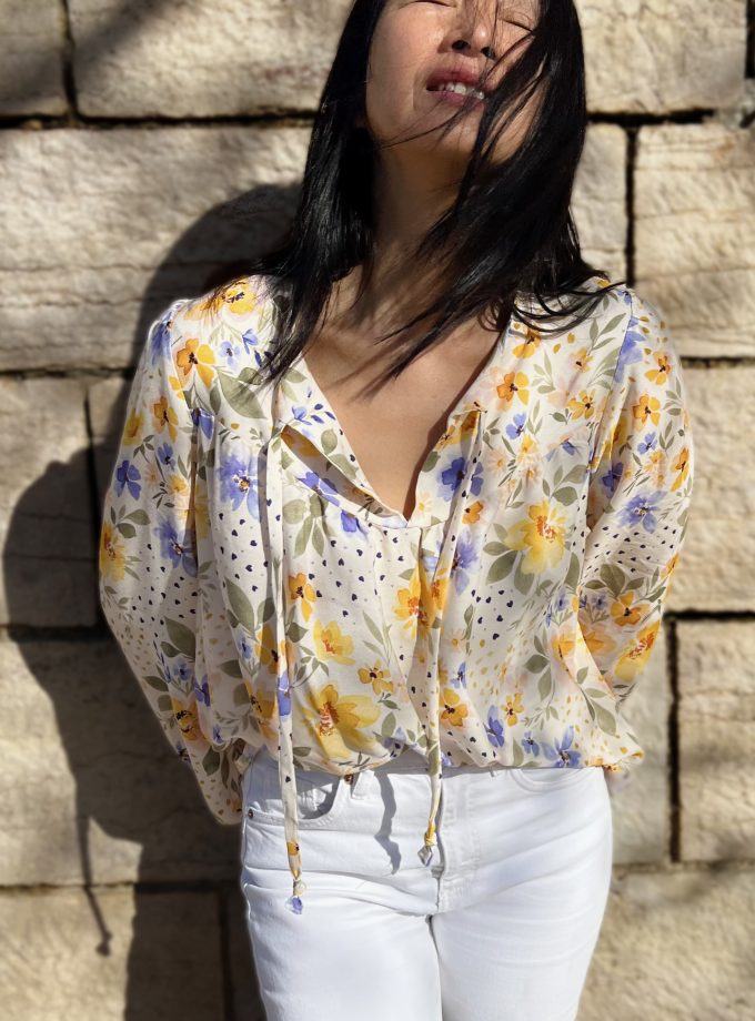 Tissu crêpe viscose Mélia - Imprimé en France