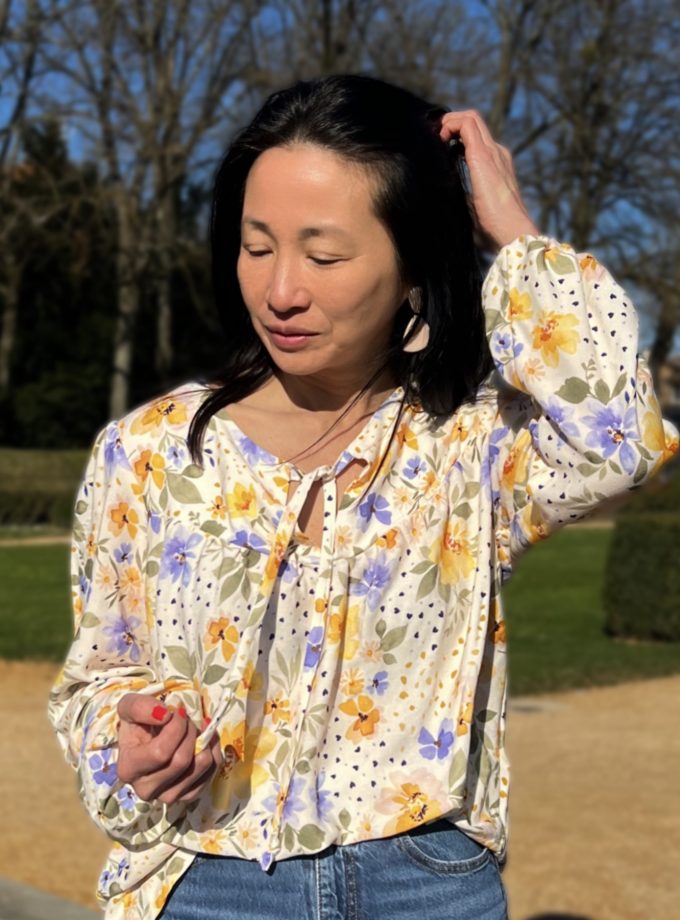 Tissu crêpe viscose Mélia - Imprimé en France