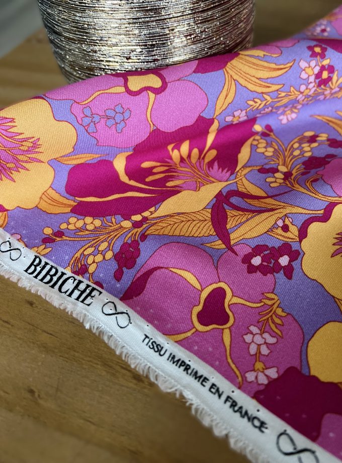 Tissu twill viscose Bibiche - Edition limitée