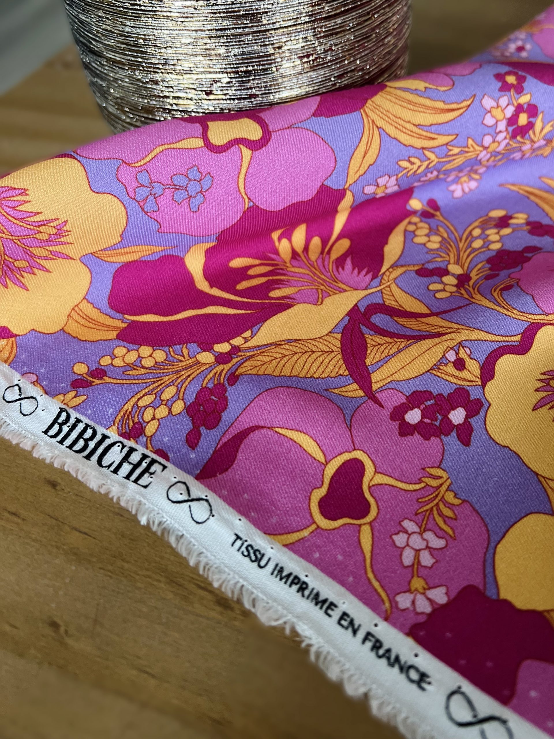 Tissu twill viscose Bibiche - Edition limitée – Image 4