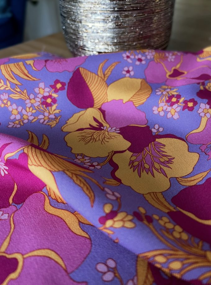 Tissu twill viscose Bibiche - Edition limitée