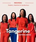 Tissu crêpe viscose Tangerine - Edition limitée