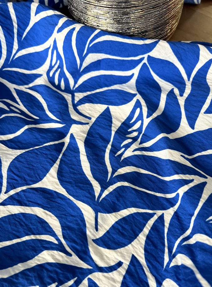 Tissu viscose texturé satiné MAERA - Imprimé en France