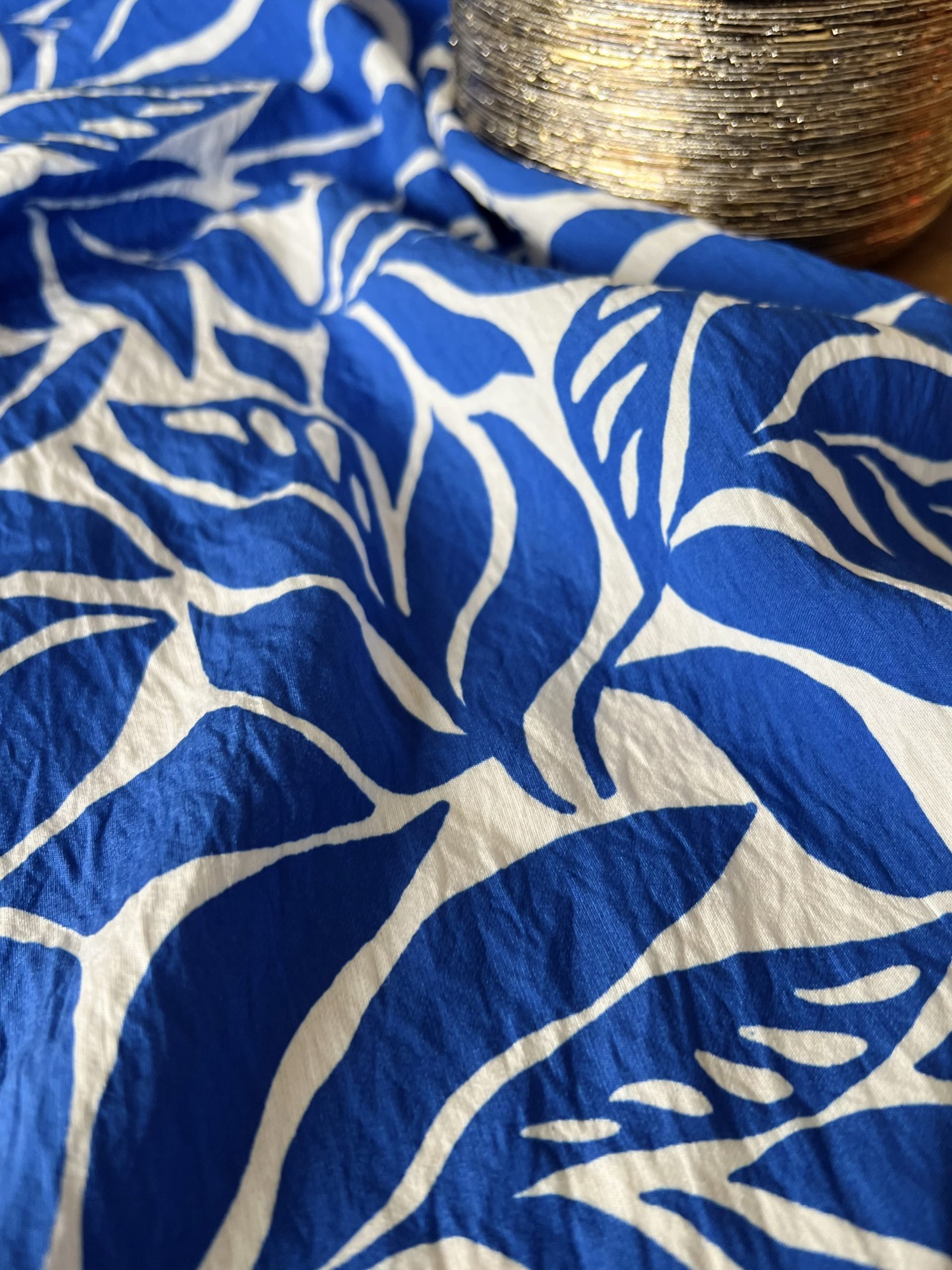 Coupon viscose texturé satiné Maera (70 cm)