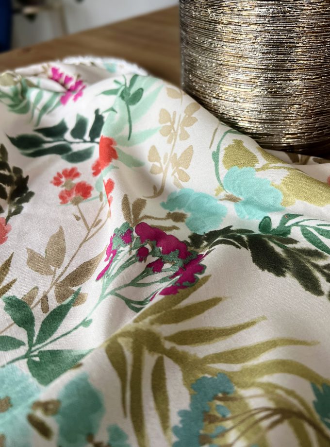 Tissu popeline viscose MELINE - Edition limitée