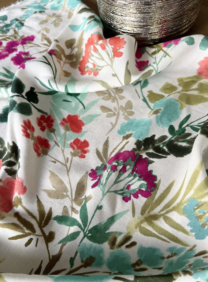 Tissu popeline viscose MELINE - Edition limitée