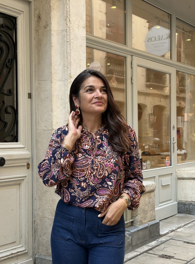 Coffret Atelier Couture – Blouse Laly & tissu viscose HIMAYA