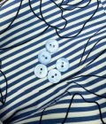 bouton  "bleu ciel" (12 mm) - Fabriqué en France