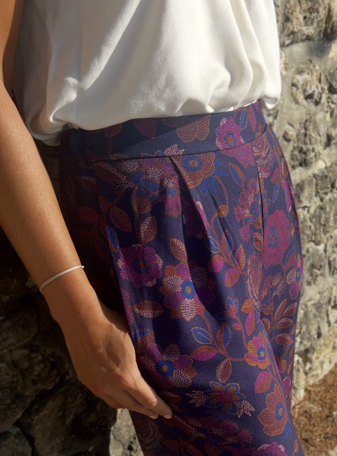 Tissu twill viscose AURA