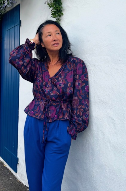 Tissu twill viscose AURA