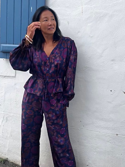 Tissu twill viscose AURA