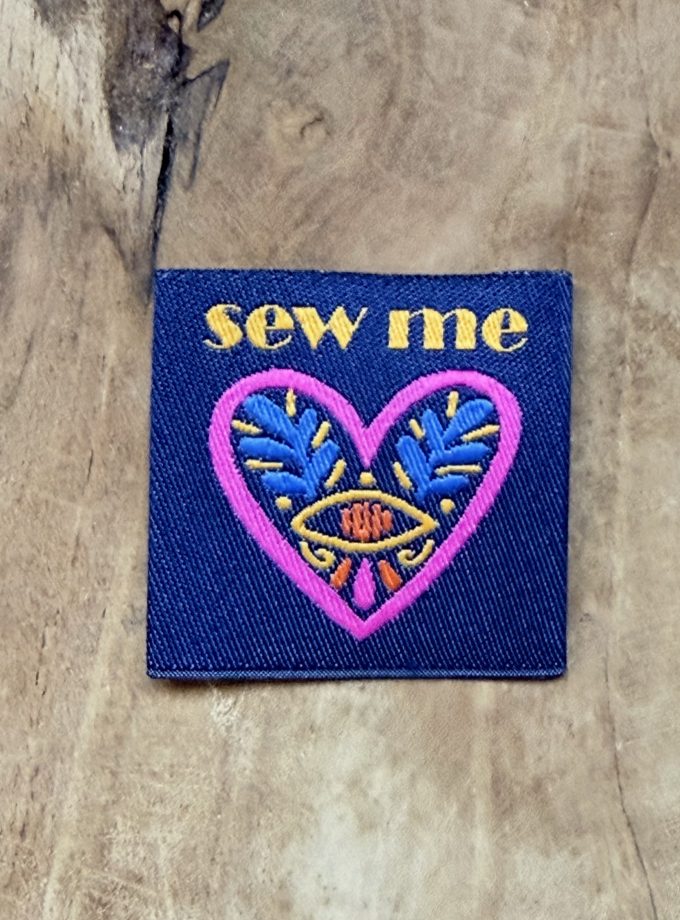 Etiquette tissée à coudre SEW ME