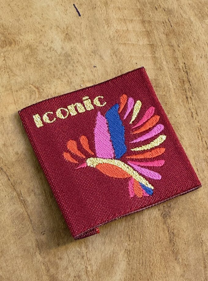 Etiquette tissée à coudre ICONIC