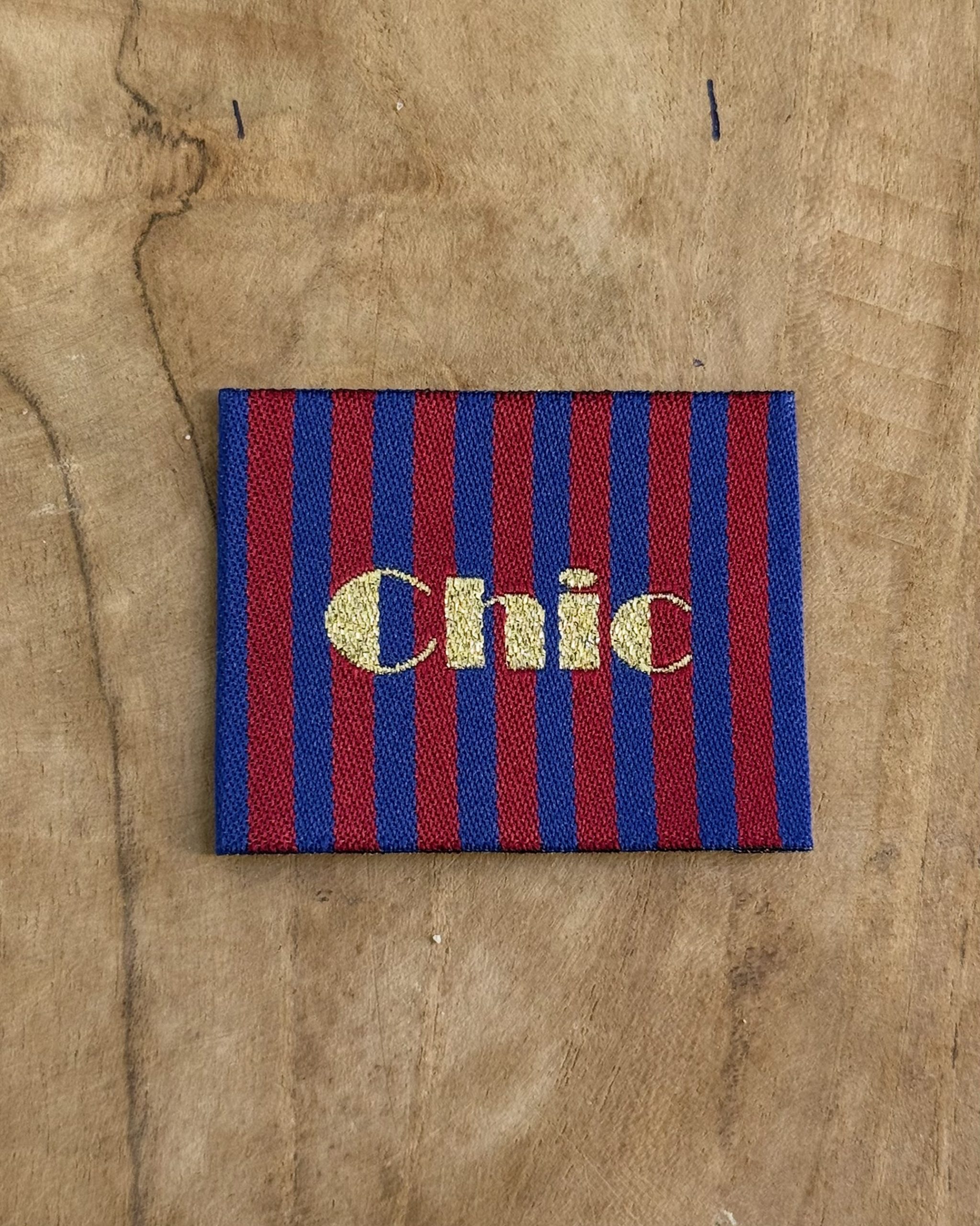 Etiquette tissée à coudre CHIC – Image 4