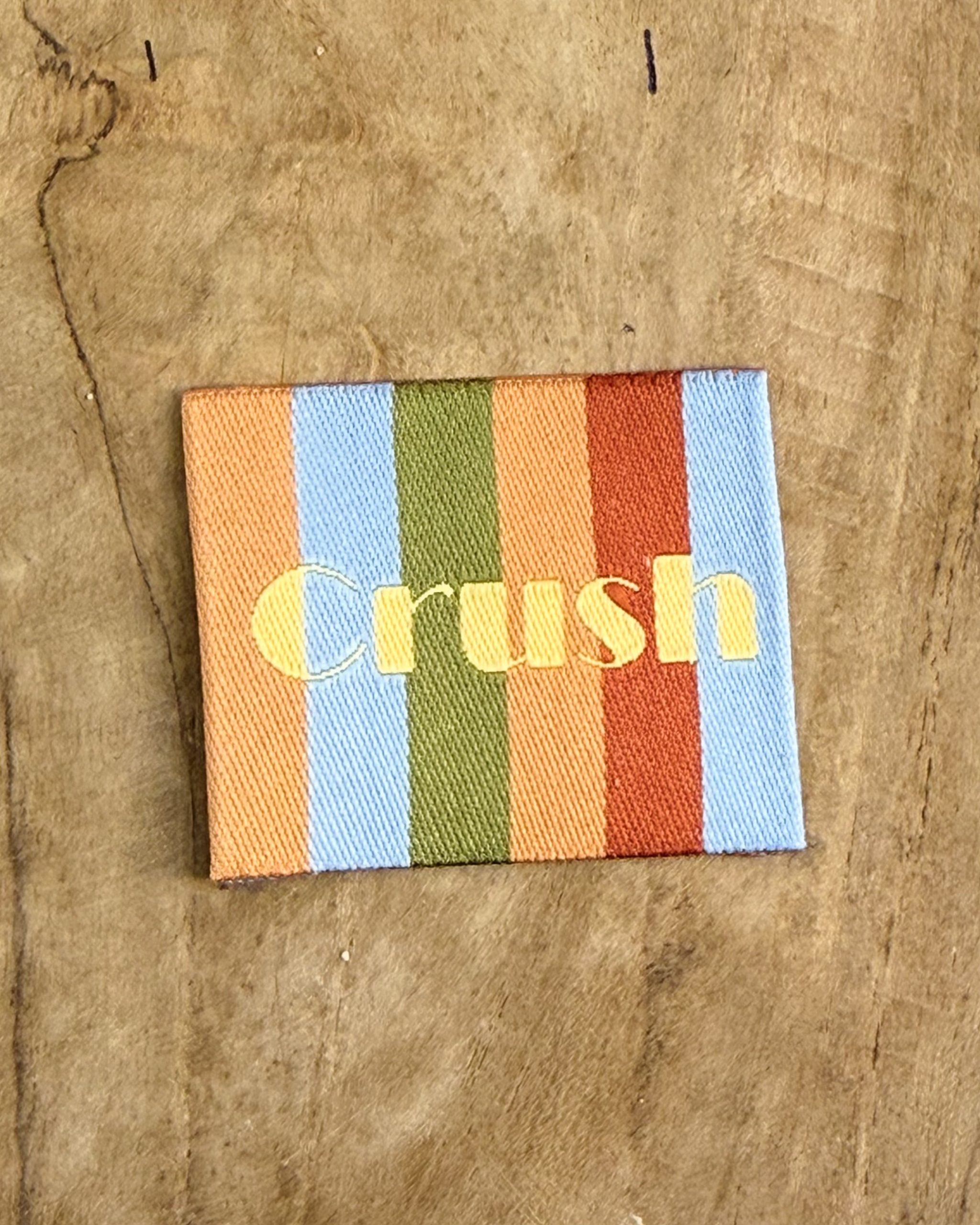 Etiquette tissée à coudre CRUSH – Image 4