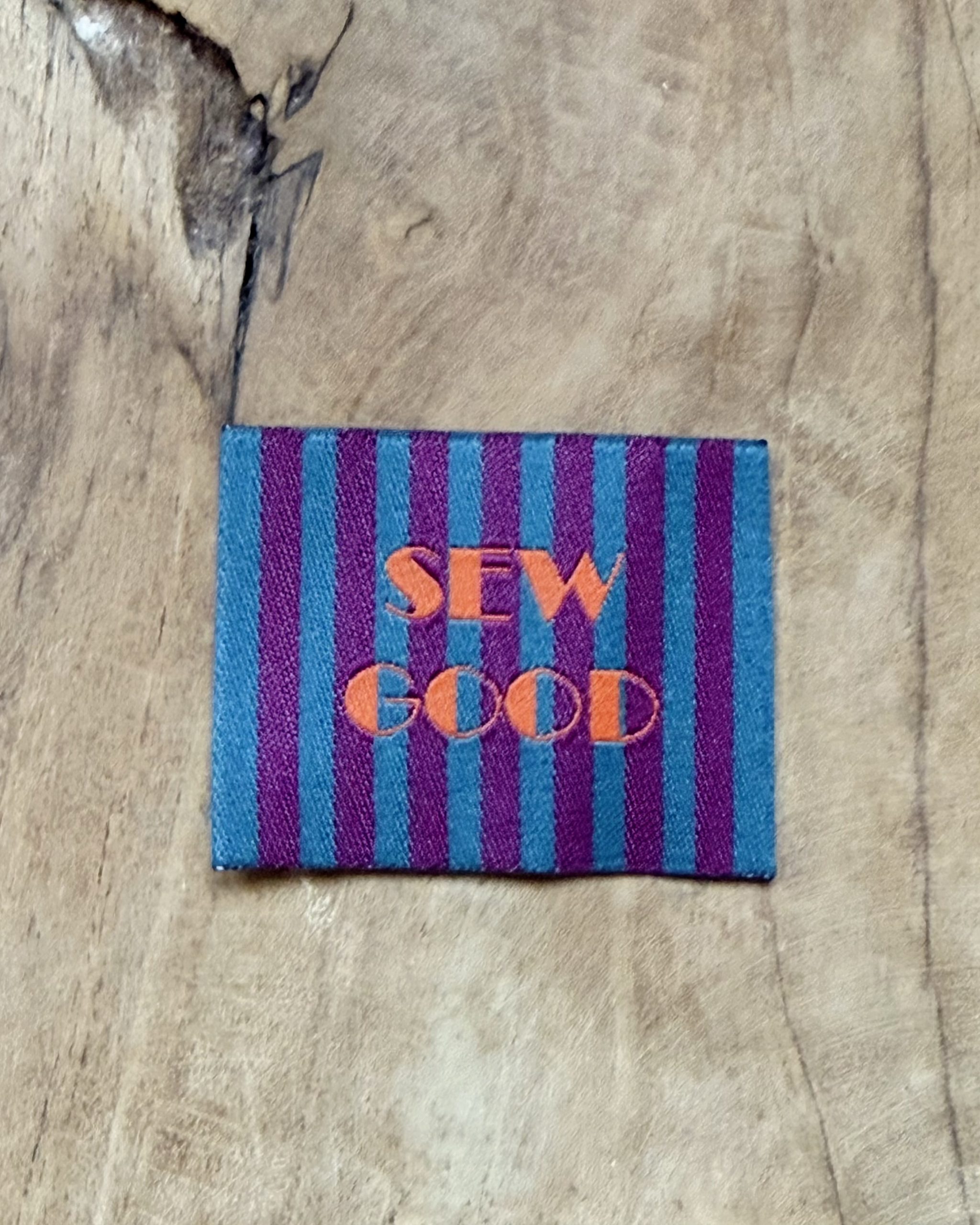Etiquette tissée à coudre SEW GOOD – Image 3