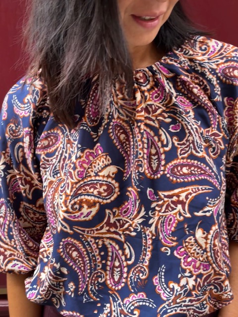 Tissu twill viscose cachemire HIMAYA