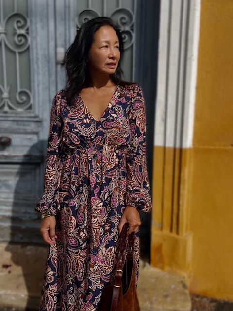 Tissu twill viscose cachemire HIMAYA
